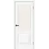 Межкомнатная дверь Классик-13 (White Silk White Сrystal)
