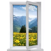 Окно ULTRA одностворчатое 62/32 (поворотно-откидное)