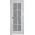 Межкомнатная дверь 101U ПО (Светло-серый)