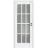 Межкомнатная дверь 102U ПО (Белый матовый)