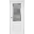 Межкомнатная дверь Бостон (эмаль Арктика) со стеклом