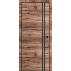 Межкомнатная дверь ДГ 518 (Лофт темный)