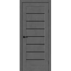 Межкомнатная дверь Браво-22 (Slate Art Black Shine)