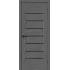 Межкомнатная дверь Браво-22 (Slate Art Black Shine)