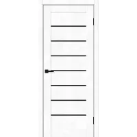 Межкомнатная дверь Браво-22 (Snow Art Black Shine)