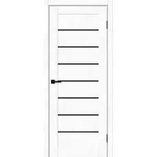 Межкомнатная дверь Браво-22 (Snow Art Black Shine)