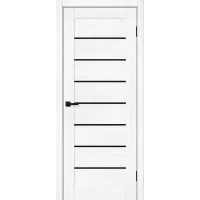 Межкомнатная дверь Браво-22 (Snow Melinga Black Shine)