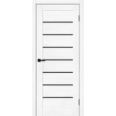 Межкомнатная дверь Браво-22 (Snow Melinga Black Shine)