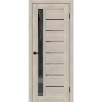 Межкомнатная дверь Браво-27 (Cappuccino Melinga Mirox Grey)