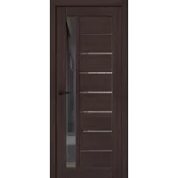 Межкомнатная дверь Браво-27 (Wenge Melinga Mirox Grey)