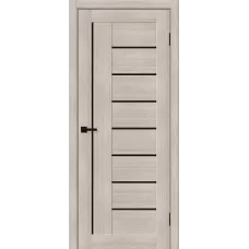 Межкомнатная дверь Браво-29 (Cappuccino Melinga Black Shine)