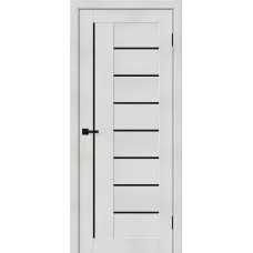 Межкомнатная дверь Браво-29 (Bianco Melinga Black Shine)