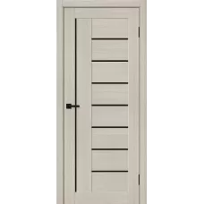 Межкомнатная дверь Браво-29 (Cream Melinga Black Shine)