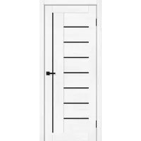 Межкомнатная дверь Браво-29 (Snow Melinga Black Shine)