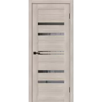 Межкомнатная дверь Браво-30 (Cappuccino Melinga Mirox Grey)