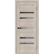 Межкомнатная дверь Браво-30 (Cappuccino Melinga Mirox Grey)