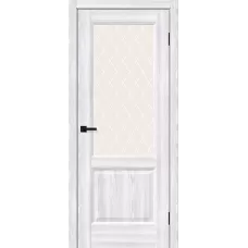 Межкомнатная дверь Неоклассик-33 (Riviera Ice White Сrystal)