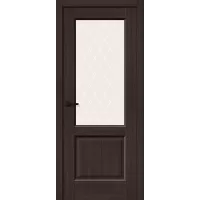 Межкомнатная дверь Неоклассик-33 (Wenge Melinga White Сrystal)