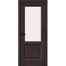 Межкомнатная дверь Неоклассик-33 (Wenge Melinga White Сrystal)