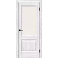 Межкомнатная дверь Прима-3 (Riviera Ice White Сrystal)