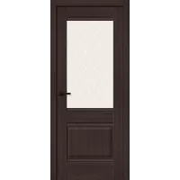 Межкомнатная дверь Прима-3 (Wenge Melinga White Сrystal)