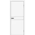 Межкомнатная дверь Браво-0.24 П (White Silk)