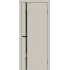Межкомнатная дверь Браво-0.40 П (Cream Silk  Mirox Grey)