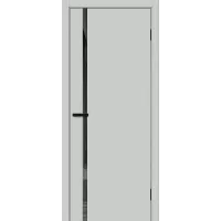 Межкомнатная дверь Браво-0.40 П (Grey Silk Mirox Grey)