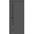 Межкомнатная дверь Браво-0.40 П (Stormy Silk Mirox Grey)