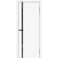 Межкомнатная дверь Браво-0.40 П (White Silk Mirox Grey)