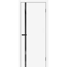 Межкомнатная дверь Браво-0.40 П (White Silk Mirox Grey)