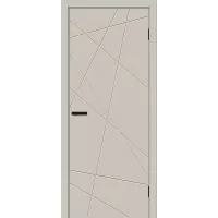 Межкомнатная дверь Граффити-5.Д.П (Cream Silk)