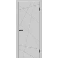 Межкомнатная дверь Граффити-5.Д.П (Grey Silk)