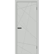 Межкомнатная дверь Граффити-5.Д.П (Grey Silk)