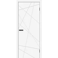Межкомнатная дверь Граффити-5.Д.П (White Silk)
