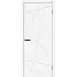 Межкомнатная дверь Граффити-5.Д.П (White Silk)