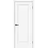 Межкомнатная дверь Прима-0 (White Silk)