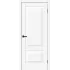Межкомнатная дверь Прима-22 (White Silk)