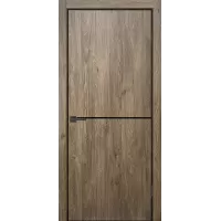 Межкомнатная дверь Эковуд 1 (Дуб темный)
