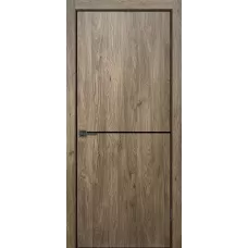 Межкомнатная дверь Эковуд 1 (Дуб темный)