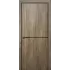 Межкомнатная дверь Эковуд 1 (Дуб темный)