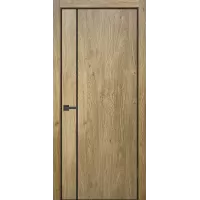 Межкомнатная дверь Эковуд 5 (Дуб светлый)