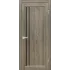 Межкомнатная дверь Евро 11 (Дуб крафт серый)