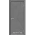 Межкомнатная дверь Geometry-1 ПГ (Бетон графит)