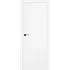 Межкомнатная дверь Geometry-1 ПГ (Вайт)
