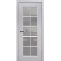 Полотно Юлия (эмаль Грей лайт 2000*700) со стеклом