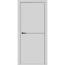 Межкомнатная дверь FOX-2 Al (Светло-серый ПП)