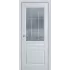 Межкомнатная дверь Рейне (эмаль Грей лайт) со стеклом