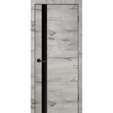 Полотно Роял (Дуб Арктика) со стеклом 2000*900