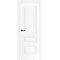 Межкомнатная дверь С-3 ПГ (Сноу эмаль)